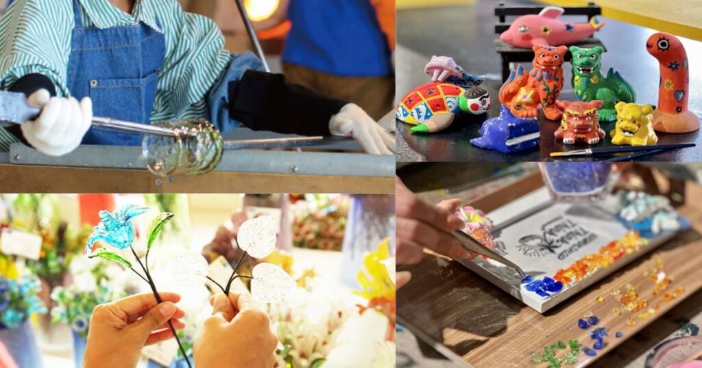 雨でも大丈夫！子連れにおすすめ沖縄観光スポット③ 琉球ガラス村