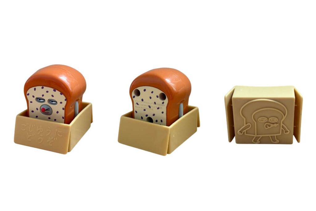 ハッピーセット　パンどろぼう第2段　まちぶせフィギュア＆食パンスタンプ