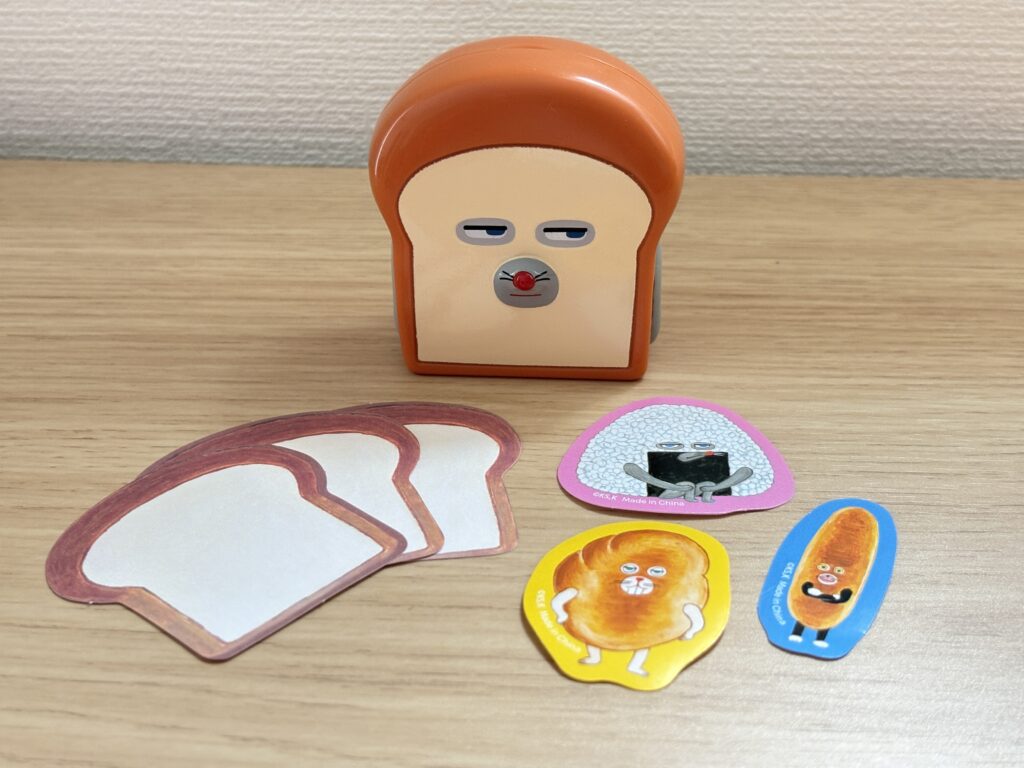 ハッピーセット　パンどろぼう第2段　ミニこものいれ＆シールとメモセット